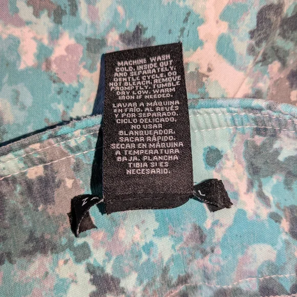 Zac & Rachel Blue Mini Pencil Skort Casual - Picture 8 of 8